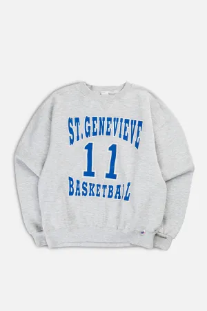 Vintage St. Genevieve Basketball Sweatshirt - L Frankie