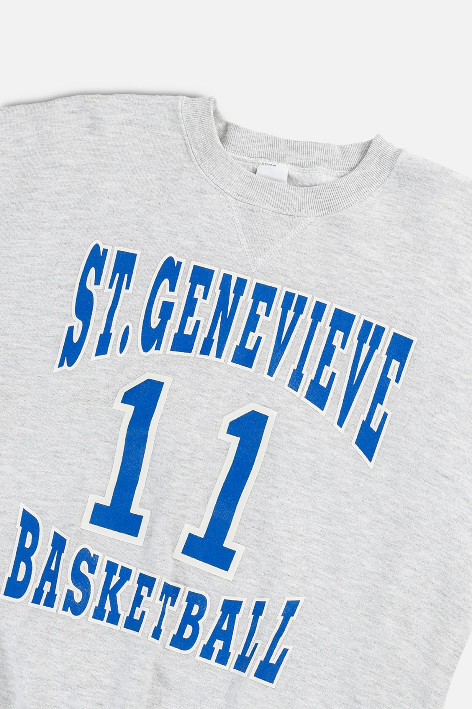 Vintage St. Genevieve Basketball Sweatshirt - L Frankie
