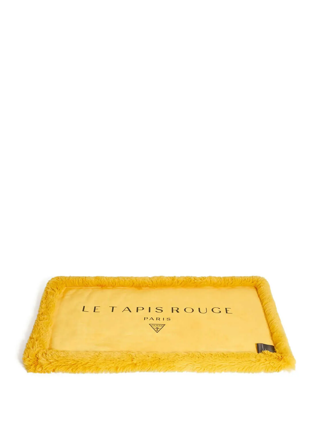 Yellow Faux-Fur Luxury Pet Rug Guess