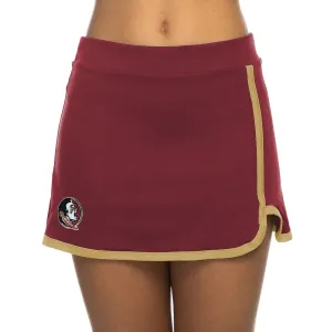 ZooZatz Women's Seminole Logo Retro Skort - Garnet/Gold